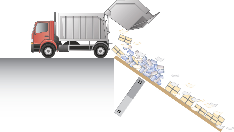 Truck damping trash