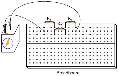 illustration voltage divider