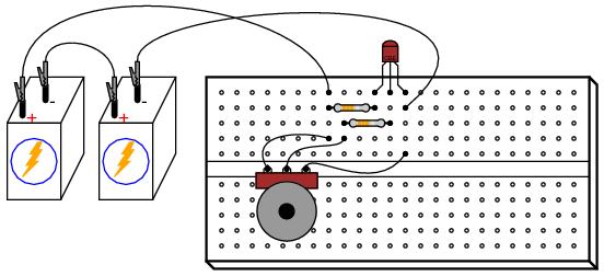 illustration of an amplifier