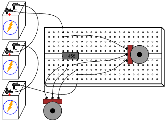 illustration - noninverting amplifier