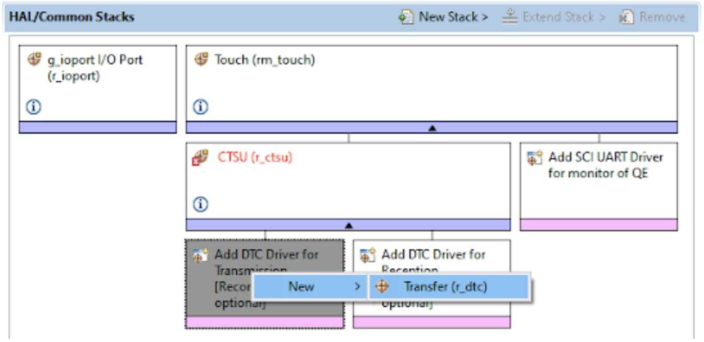 DTC transmission driver selection DTC transmission driver selection