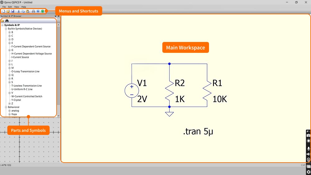 Introduction to QSPICE - Electronics Tutorials | CircuitBread