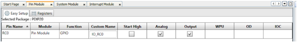 Figure 11 - RC0 Pin Configuration