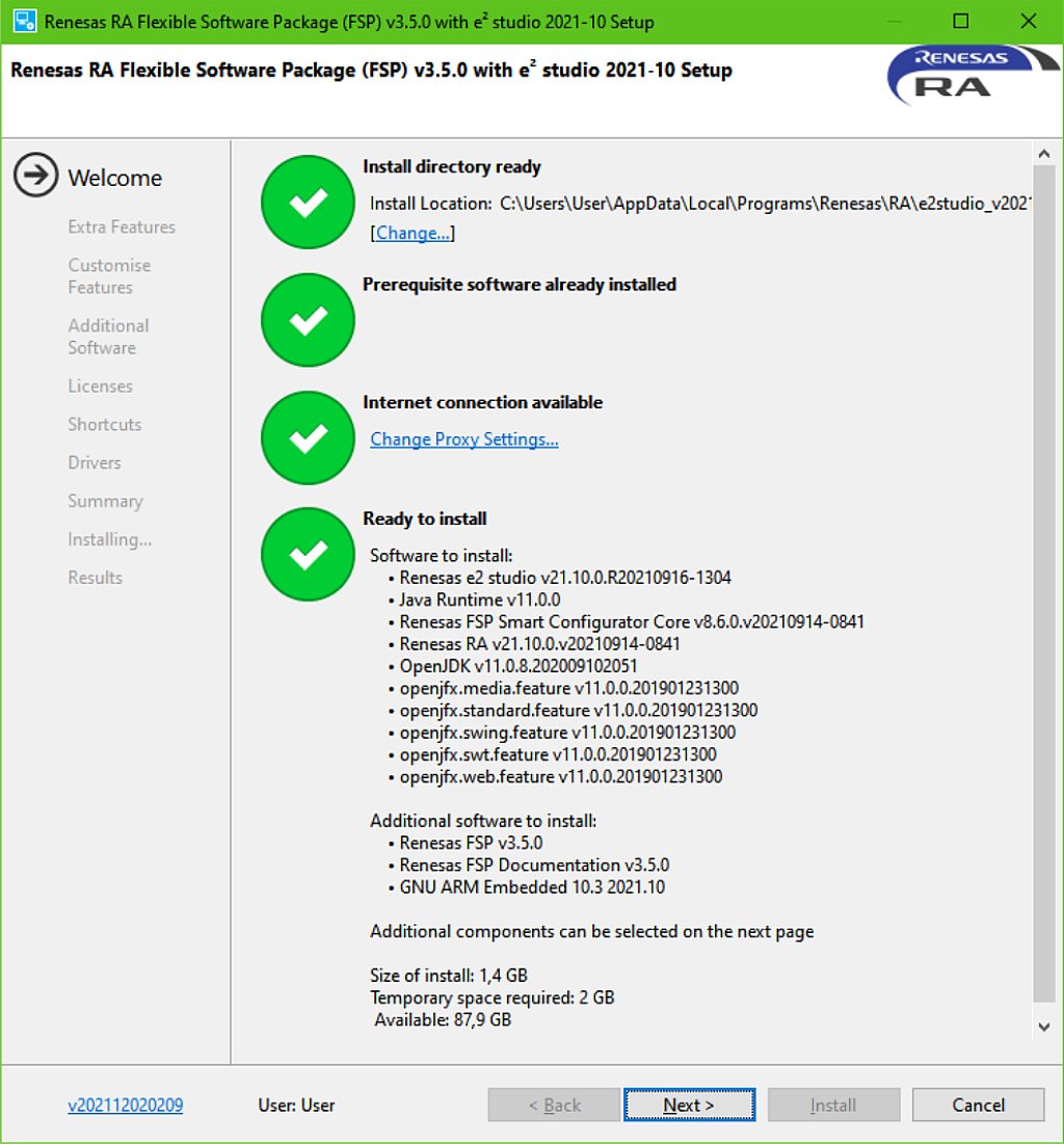 Figure 2 - Custom Installation Step 1 Figure 2 - Custom Installation Step 1