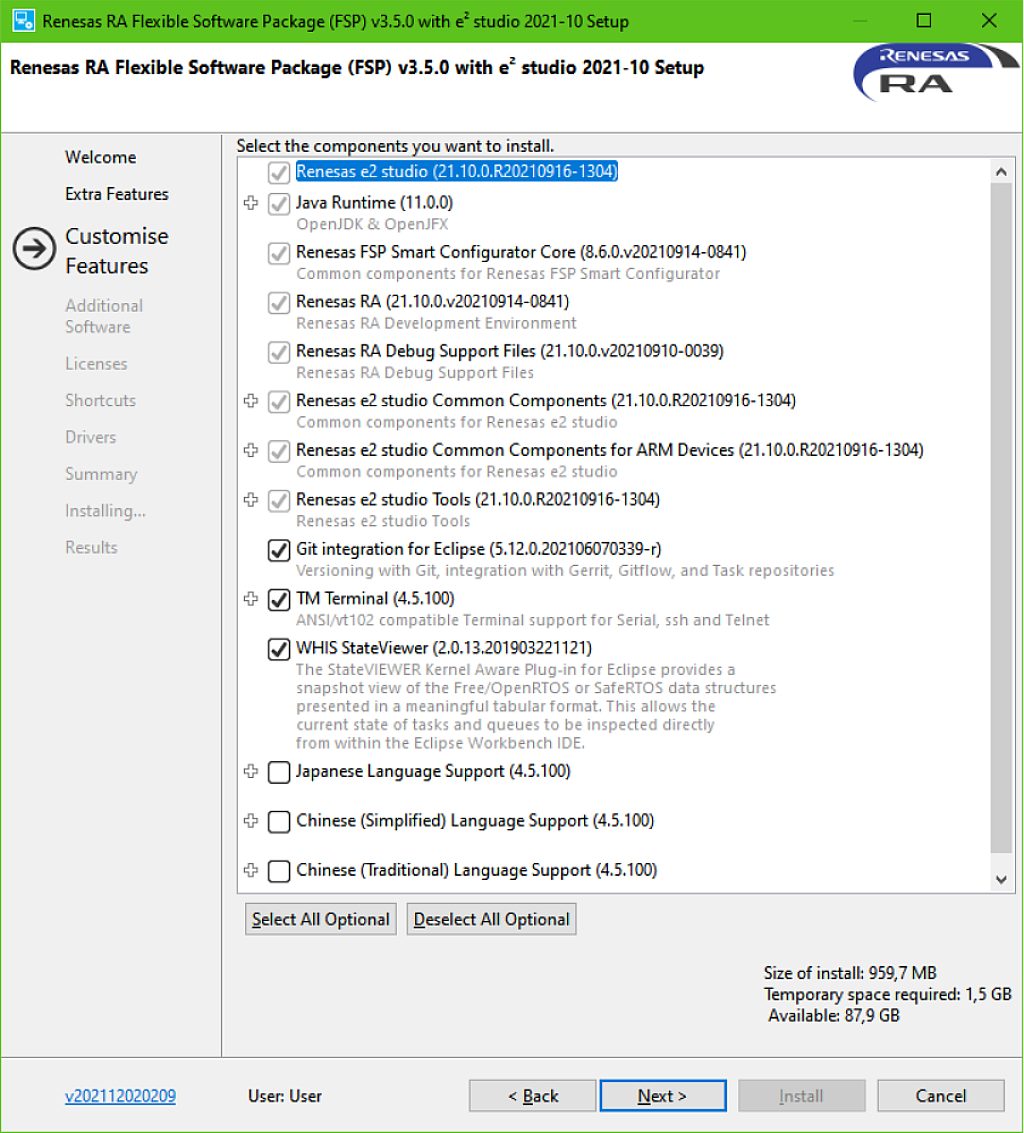 Figure 4 - Custom Installation Step 3 Figure 4 - Custom Installation Step 3