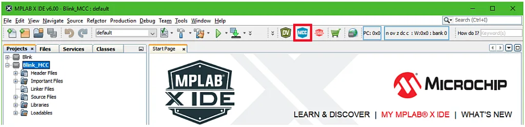 Figure 2 - MCC Launch Icon Figure 2 - MCC Launch Icon