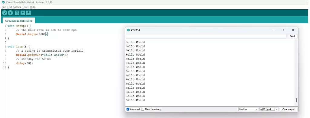 Figure 8.3: Serial Monitor Output Figure 8.3: Serial Monitor Output