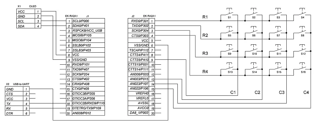 Schematics diagram of the device Schematics diagram of the device