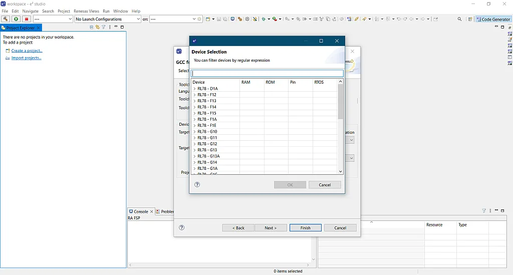 Figure 26. Device Selection. Figure 26. Device Selection.