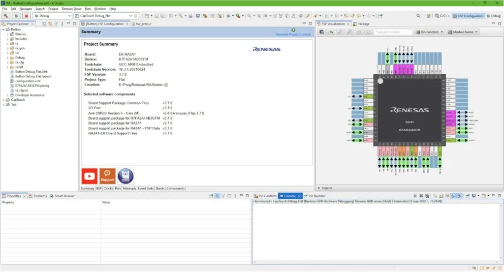Figure 2 - New Project after Creation Figure 2 - New Project after Creation