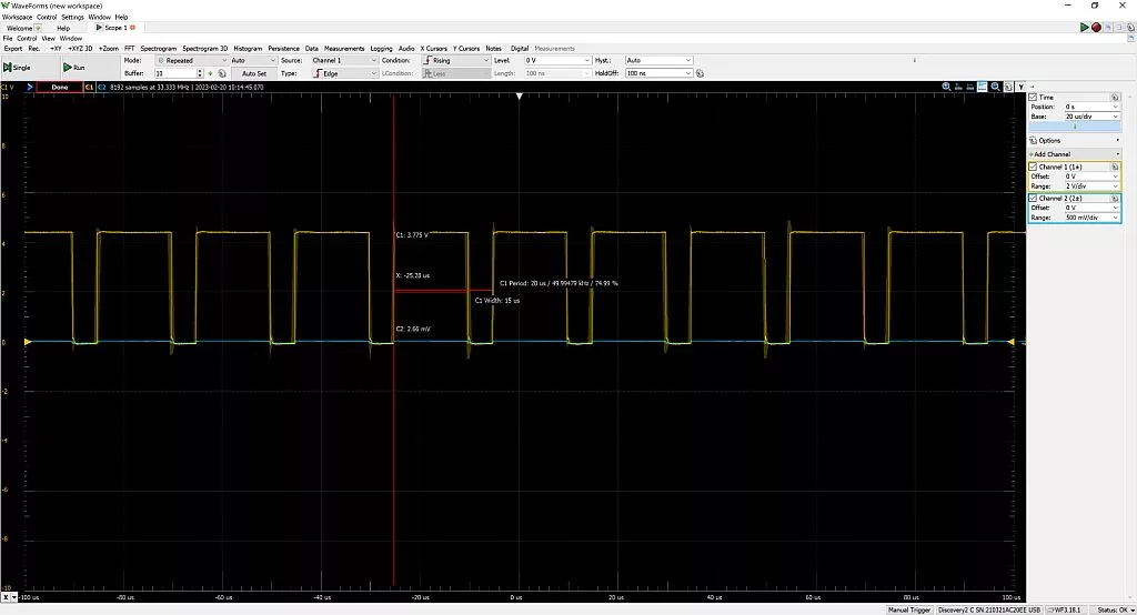 RL78/G14 FPB TAU PWM Function at 75% Duty Cycle Waveform. RL78/G14 FPB TAU PWM Function at 75% Duty Cycle Waveform.
