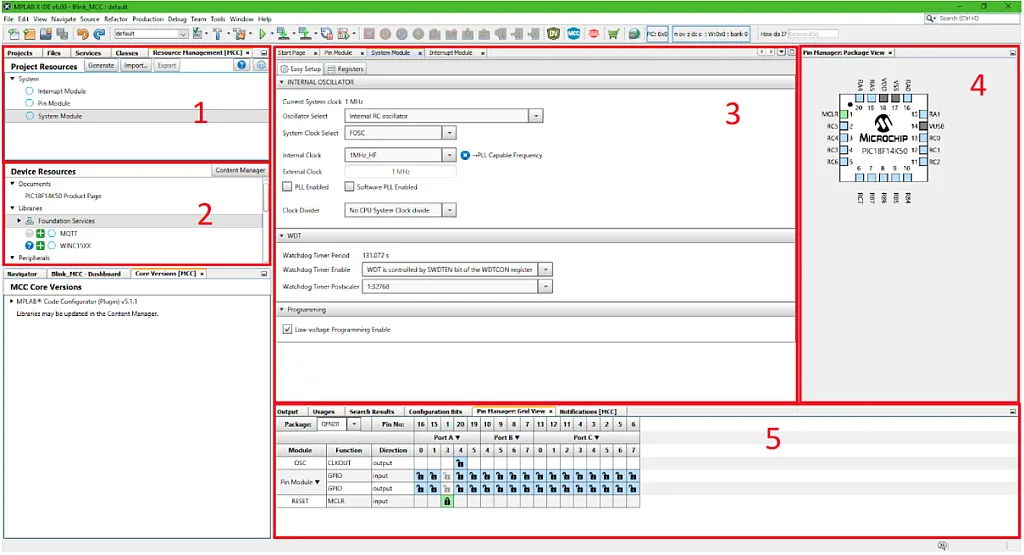 Figure 5 - MCC After Starting Figure 5 - MCC After Starting