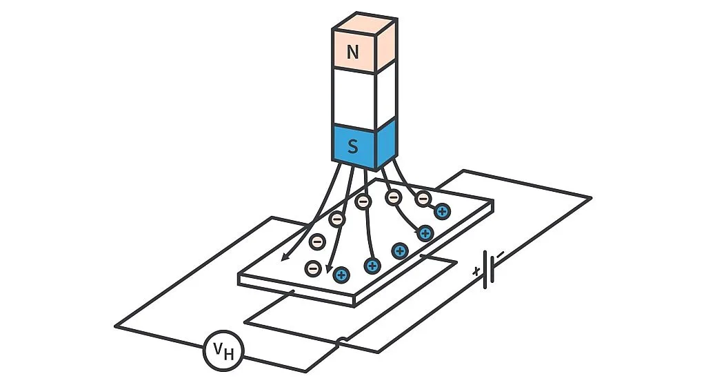 Plate current external magnetic field Plate current external magnetic field