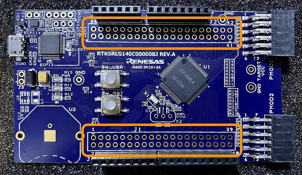fast prototyping board MCU headers RL78 fast prototyping board MCU headers RL78