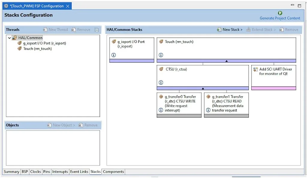 Stacks after adding DTC drivers Stacks after adding DTC drivers
