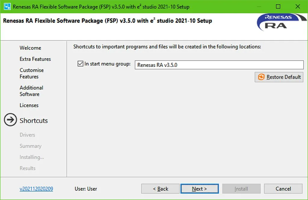Figure 7 - Custom Installation Step 6 Figure 7 - Custom Installation Step 6