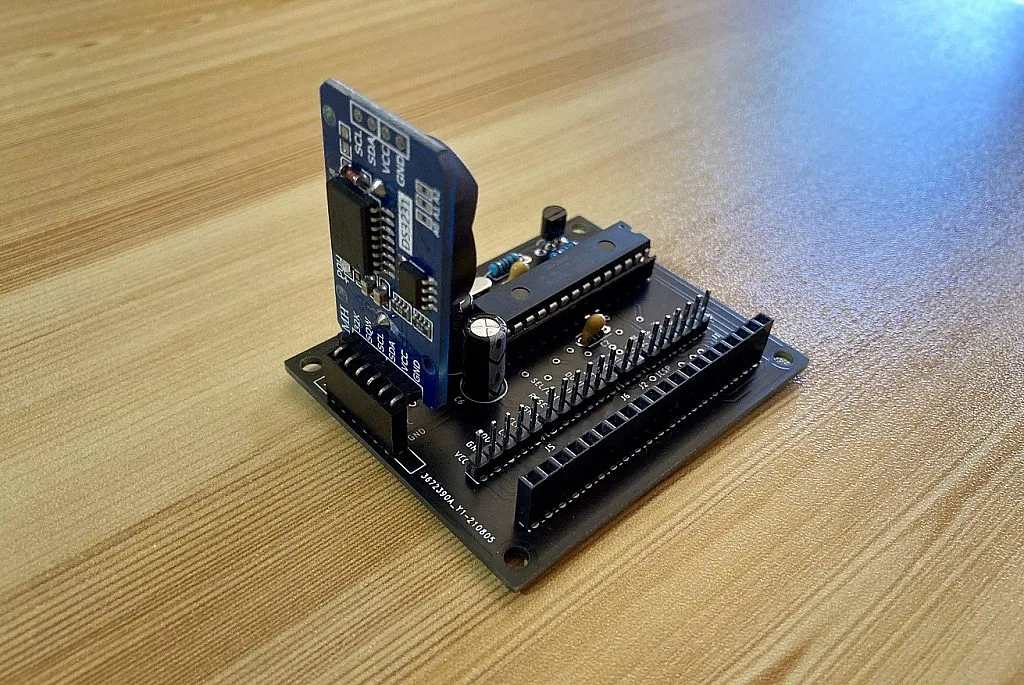 DS3231 RTC Module attached to the Digital Clock MCU PCB DS3231 RTC Module attached to the Digital Clock MCU PCB
