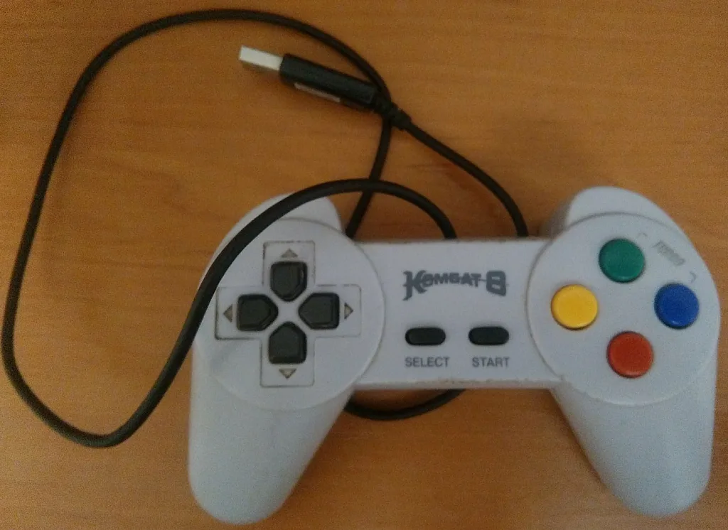 NES gamepad with the USB cable NES gamepad with the USB cable