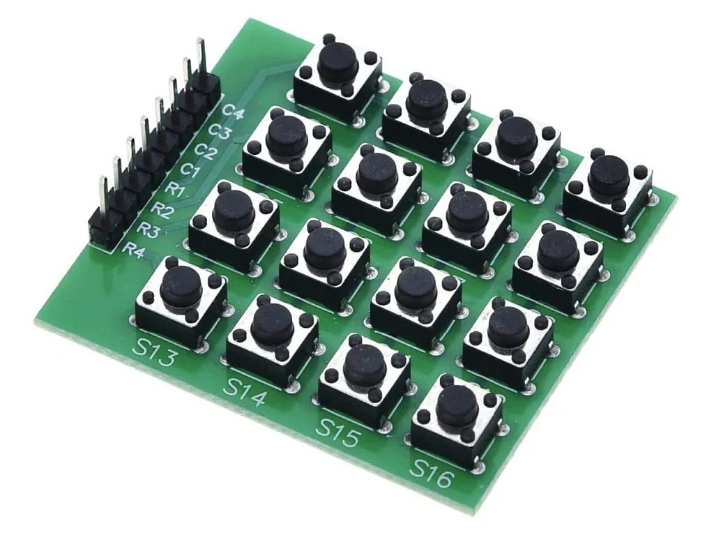 Tactile switches keypad Tactile switches keypad