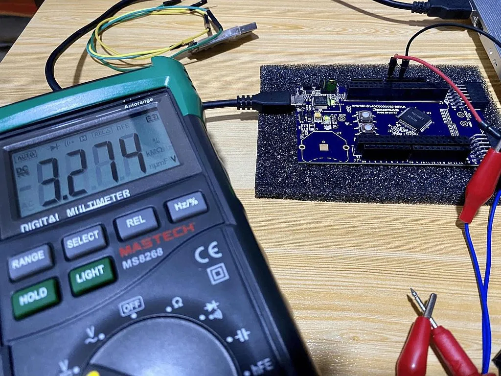 Testing power supply selector Testing power supply selector