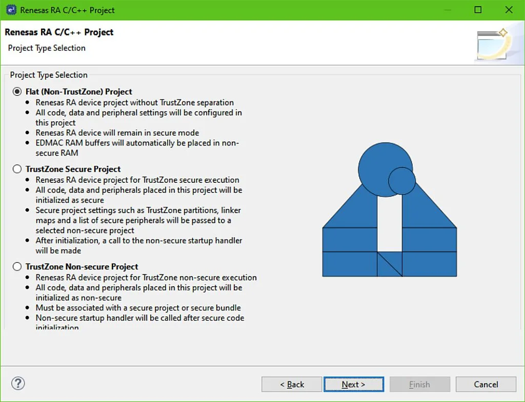 Figure 17 - Project Type Selection Figure 17 - Project Type Selection