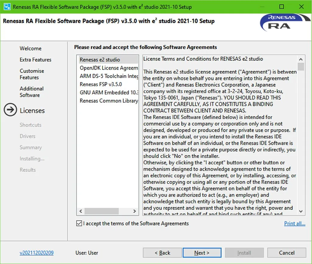 Figure 6 - Custom Installation Step 5 Figure 6 - Custom Installation Step 5