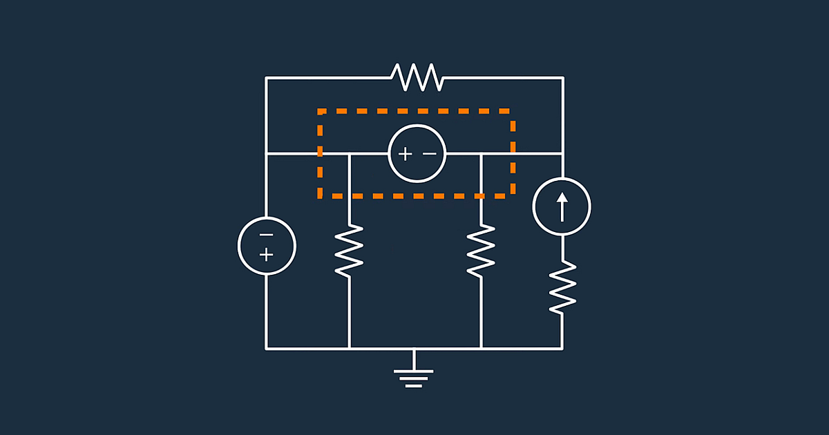 Supernodes and Supermeshes with KCL and KVL - Electronics Tutorials ...
