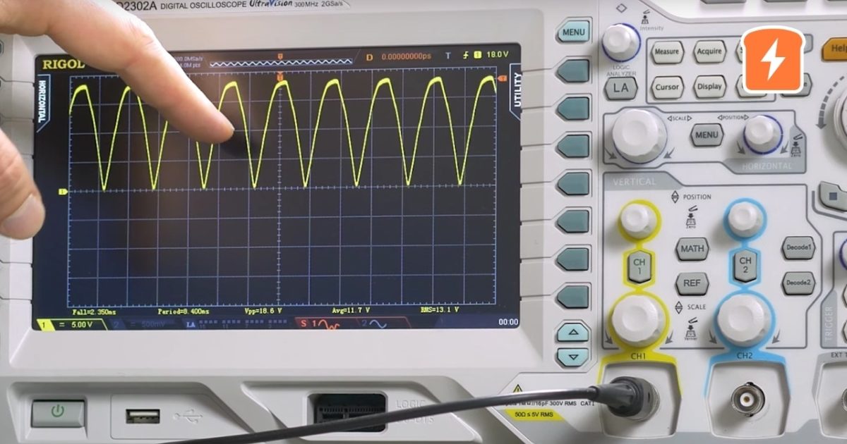Bridge FullWave Rectifier Practical Demonstration CircuitBread