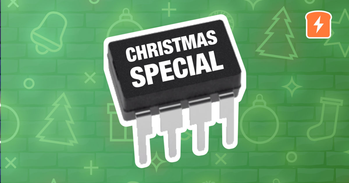 Christmas Lights Special - Microcontroller Basics (PIC10F200 ...