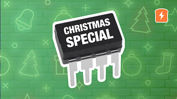 Christmas Lights Special - Microcontroller Basics (PIC10F200) Christmas Lights Special - Microcontroller Basics (PIC10F200)