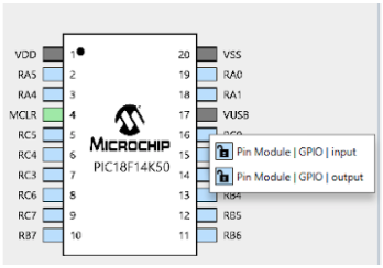 Figure 10 - Configuring RC0 Pin as Output