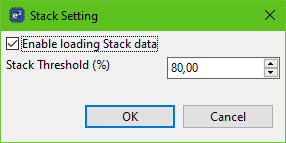 Stack settings