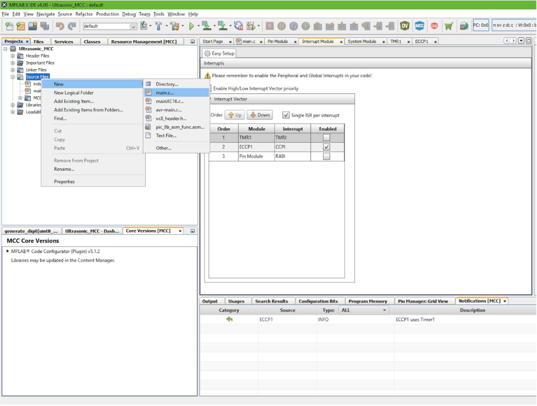 New main c file created New main c file created