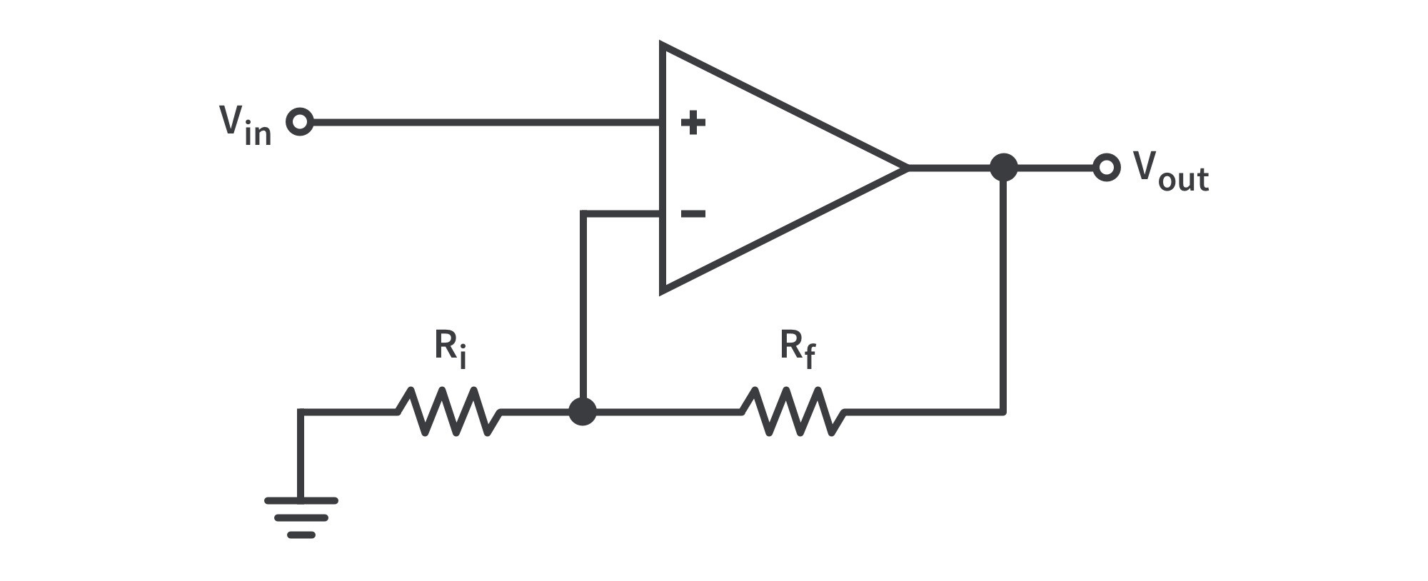 Noninverting Amplifier Configuration Noninverting Amplifier Configuration